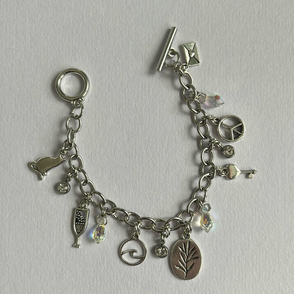 Folklore inspired Taylor Swift Charm Bracelet